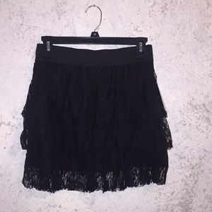 Element Black Lace Skirt